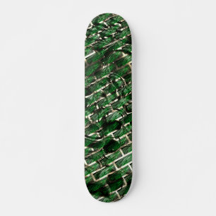 Skate Efeito de parede verde e bolhas mais escuras?