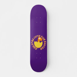 Skate EGGSTRA BONITA PARA PÁSCOA de dino páscoa engraçad