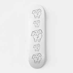 Skate Elefante Branco.