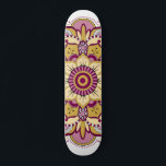 Skate Elegante Floral Mandala<br><div class="desc">design de mandala floral bonito no skate</div>