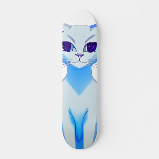 Skate Elegante Gato Siames (Frente)
