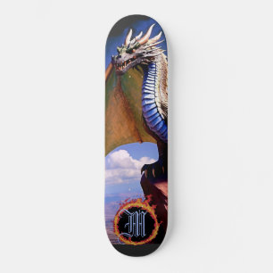 Skate *~* Elemento AP88 Dragão Elemental Fibra Nuvem Céu