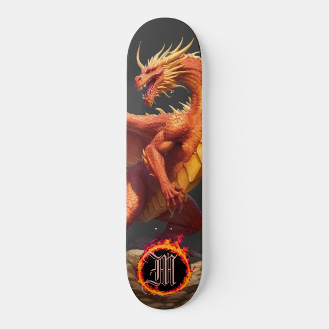 Skate *~* Elemento AP88 Dragão Elemental Flame Fierce (Frente)
