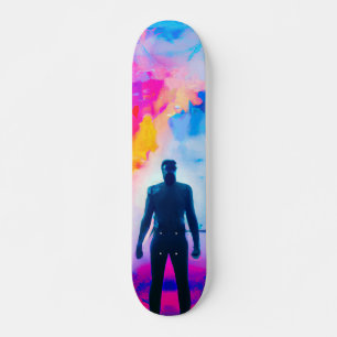Skate Em pé nas cores