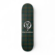 Emblema da Crista e Tartan do Clã Cockburn