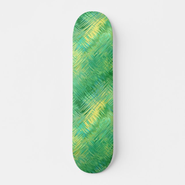 Skate Emerald Green Glassy Texture (Frente)