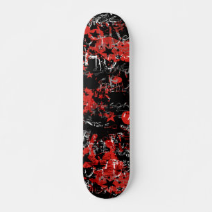 Skate Emo Grafite Vermelho