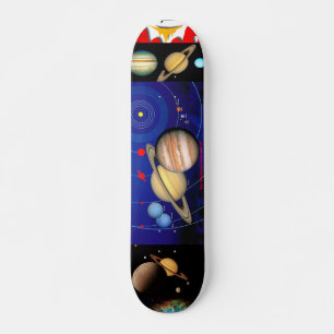Skate "ENCELATUS & SATURN in SPACE"