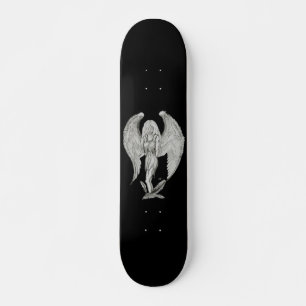 Skate Engel - design preto e branco