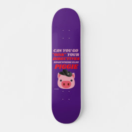 skate engraçado "OINK PGGIE"