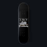 Skate Engraçado "Science koala" Eu coto periodicamente K<br><div class="desc">coala, engraçado, preguiçoso, sonolento, presente, aniversário, preguiça, animal, ciência, química, periódico</div>