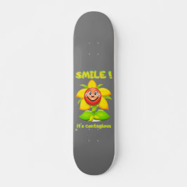 skate engraçado "SMILE"
