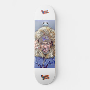 Skate Enorme Bobo gigante casaco de pele