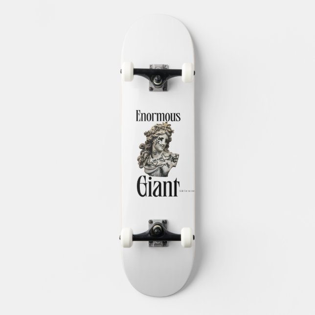 Skate Enorme Decks Gigantes : Esperem Por Ninguém (Frente)