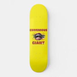 Skate Enorme Decks Gigantes: Fale a Verdade