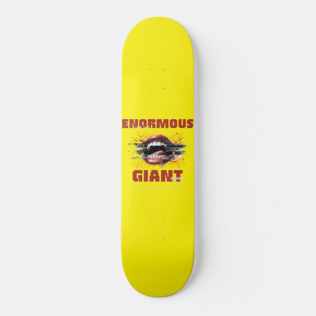Skate Enorme Decks Gigantes: Fale a Verdade (Frente)