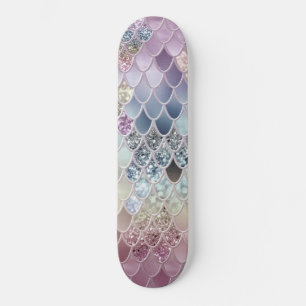 Skate Escalas de Sereia de Verão #13 (Faux Glitter)