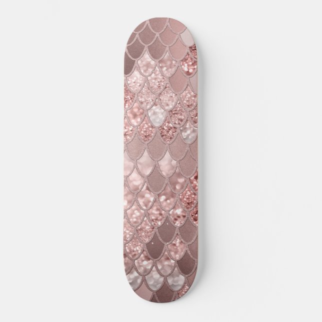 Skate Escalas de Sereia Glitter #8 (Faux Glitter) (Frente)