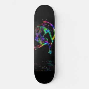 Skate Escove a lua - Carimbo do Patinete