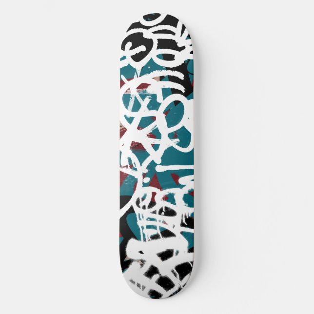Skate Escrivores de grafite (Frente)