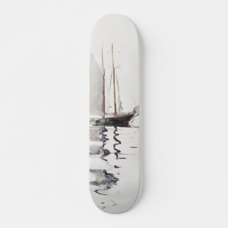 Skate Escuna de dois mastros com Dory por Winslow Homer