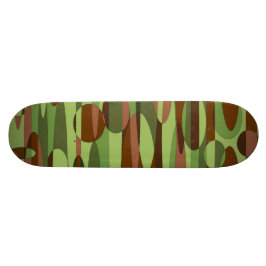 Skate Esferas Verdes e Castanhosas