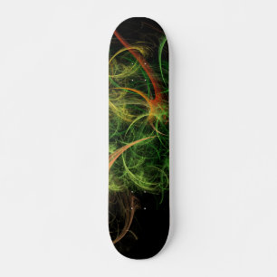 Skate Espaço de Flores de Arte Abstrata