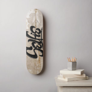 Skate Espantoso Grafite Selfie Street Art Lettering