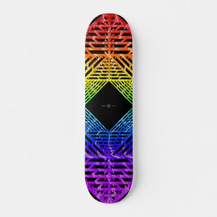 Skate Espectro (arco-íris)