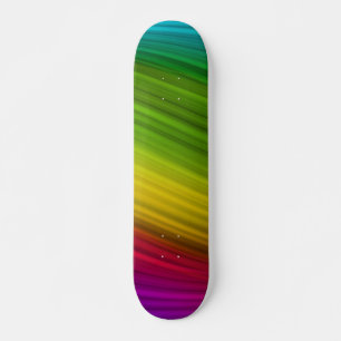 Skate Espectro Incrível de Cores de Arco-Íris