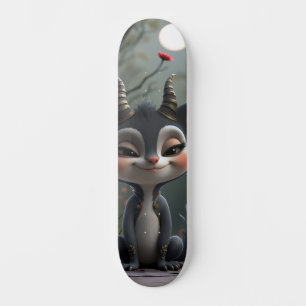 Skate Espírito Florestal da Flor Carmesim ao Luar.