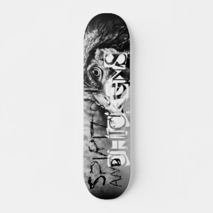 Skate espíritos e galinhas