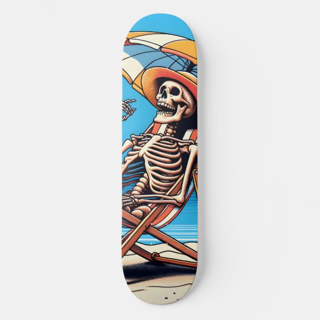 Skate Esqueleto Legal de Verão (Frente)