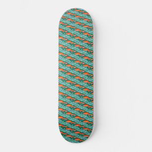 Skate Esquilos saltando na neve em uma árvore de Natal