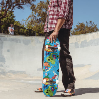 Skate Essencial de Halloween assustador