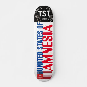 Skate ESTADOS UNIDOS DA AMNÉSIA Skateboard, 7¾" Deck