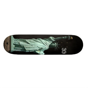 Skate estátua da liberdade