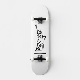 Skate Estátua da Liberdade Azul
