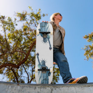 Skate Estátua da Liberdade Nova York