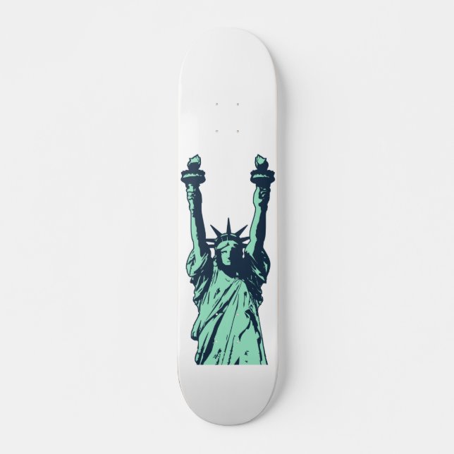 Skate Estátua de Muito Liberdade (Frente)