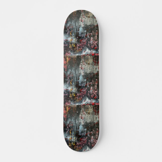 Skate Estilo Abstrato (Frente)