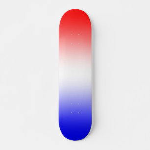 Skate estilo bandeira Francesa