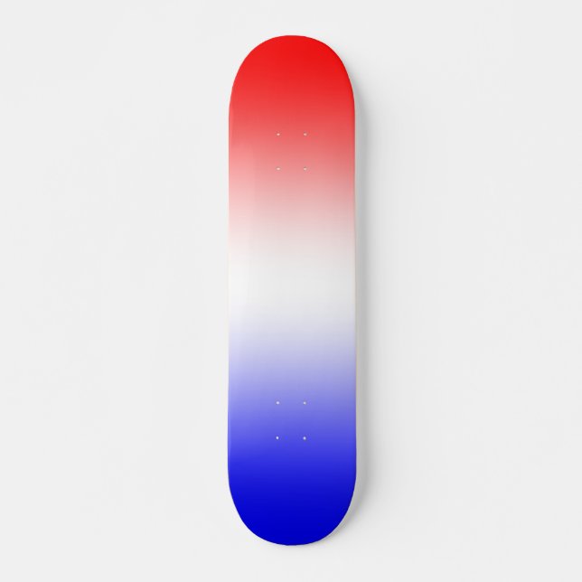 Skate estilo bandeira Francesa (Frente)