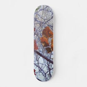 Skate Estilo da Camuflagem de Inverno da Primeira Neve