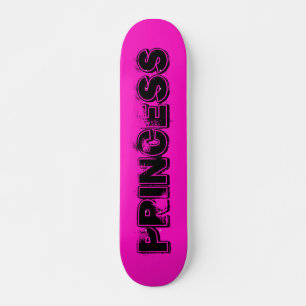 Skate Estilo de Grunha Rosa Quente Princesa