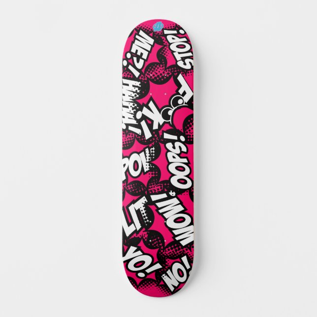 Skate Estilo de Quadrinhos (Frente)