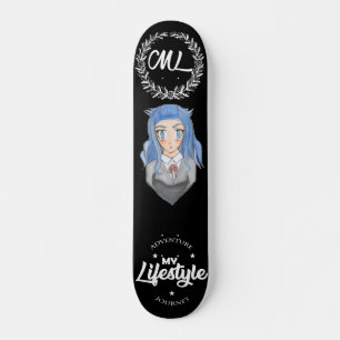 Skate Estilo de vida feminino Kawaii