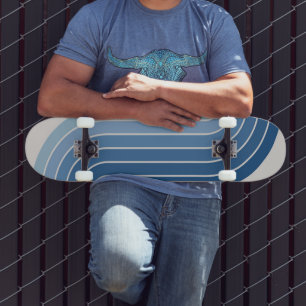 Skate Estilo Geométrico Vintage Retro dos Anos 70
