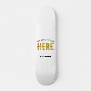 SKATE ESTILO MODERNO PERSONALIZÁVEL BRANCO VERIFICADO MA