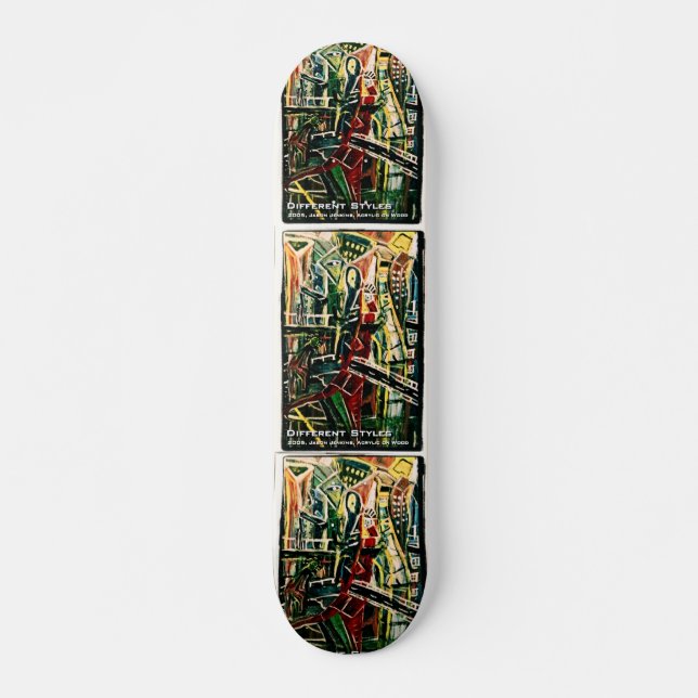 SKATE ESTILOS DIFERENTES (Frente)
